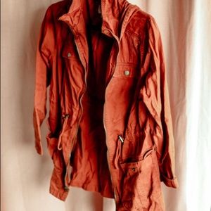 burnt orange utility jacket